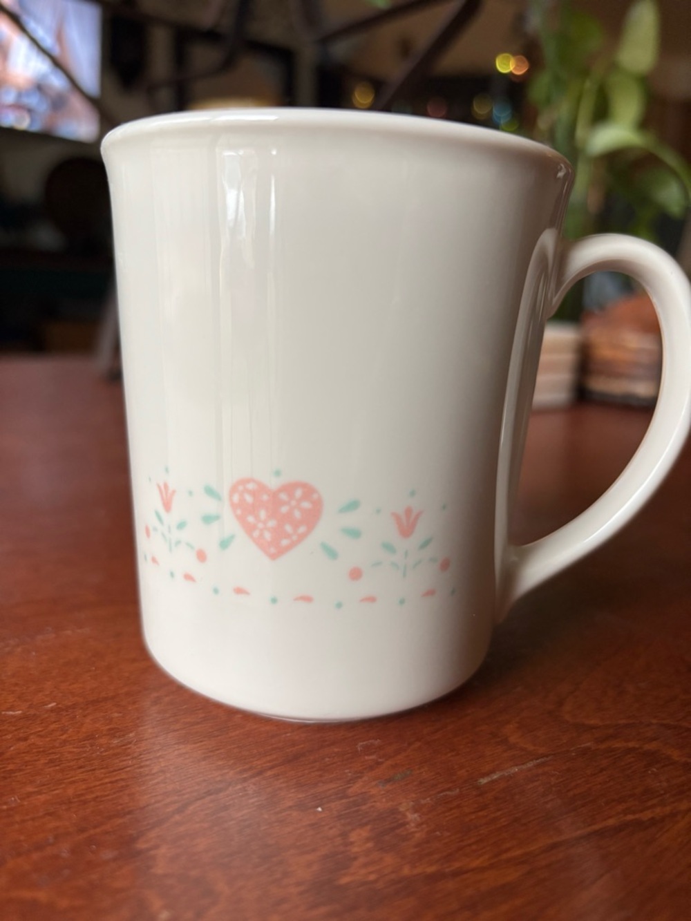 Corning Corelle "Forever Yours" coffee mug vintage discontinued